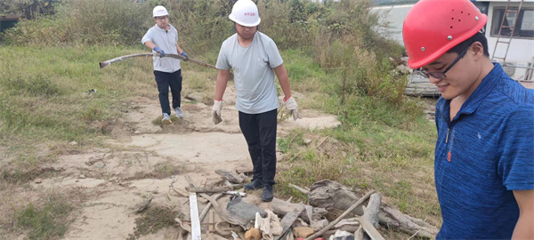 周口申华船舶制造有限公司护河行动